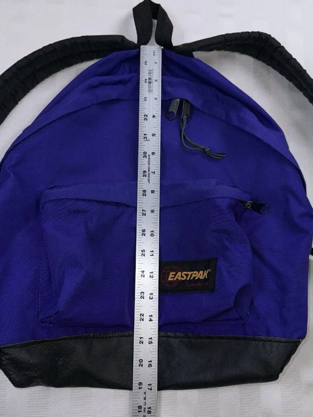 Vintage Eastpak 1990's USA Made Electric Purple 1990s Retro Rare Backpack